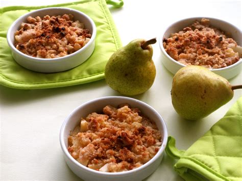 Crumble Poire-Spéculoos